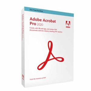 LICENCIA ADOBE ADOBE ACROBAT PRO 2020 WIN/MAC DE 1 AÑO