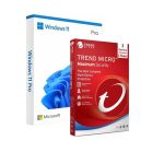 Licencia Windows 11 Pro + 1 Antivirus Trend Micro Digital Key