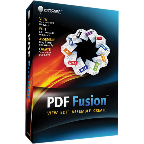 Licencia Corel PDF Fusion 1.11 3 Dispositivos